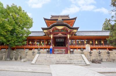 石清水八幡宮 拝殿・本殿 正面